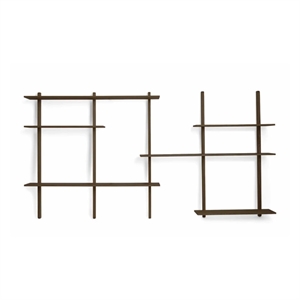LARGO - OPSTILLING 13 - MASSIV/FINERET EG - MÅL: 200 X 103,2 X 21,5 CM. - STÆRK PRIS